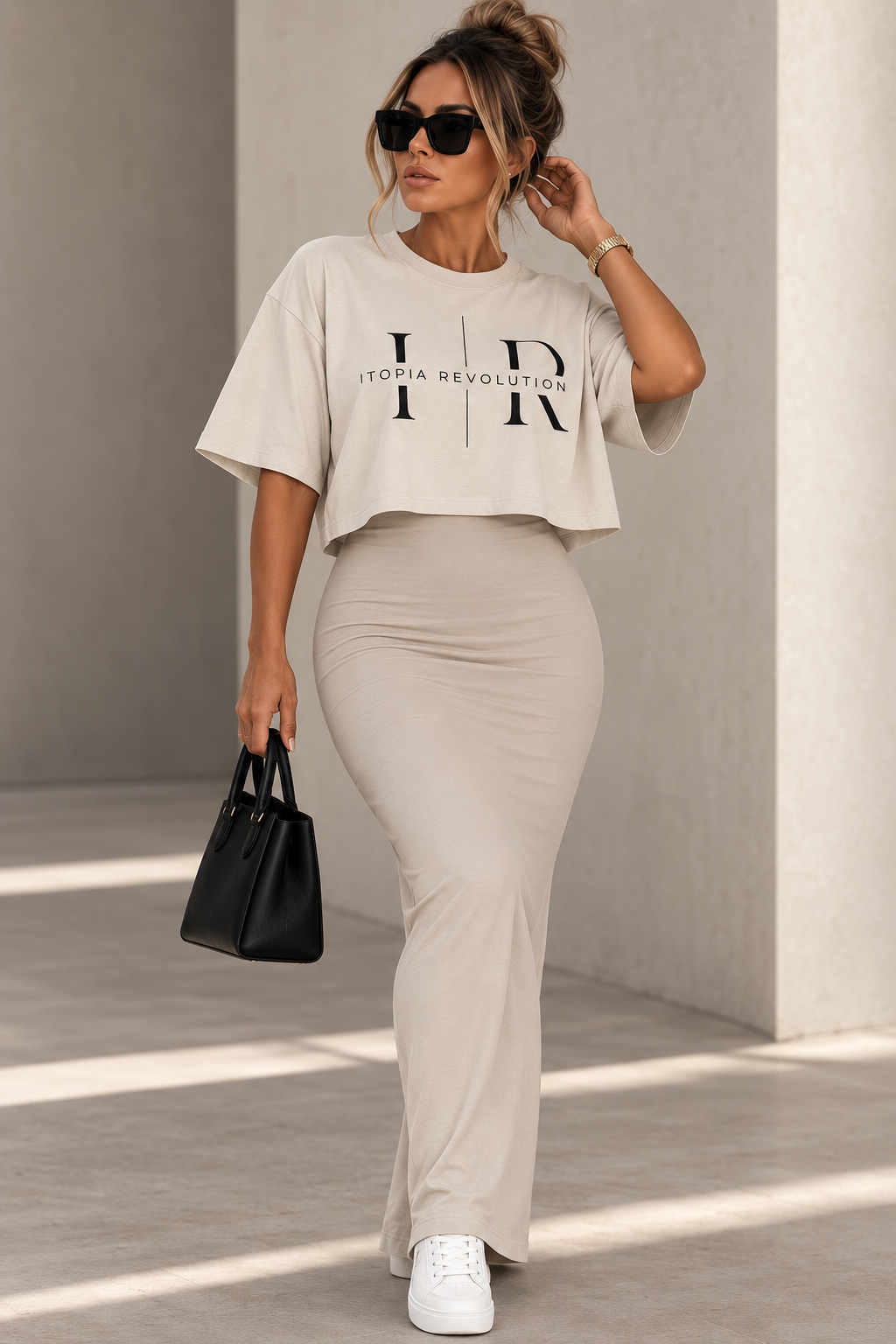 Stella by iTopia Revolution | Organic Cotton Natural T-Shirt — Short